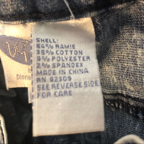 Vintage DG2 by Diane Gilman Acid Wash Jeans - Picture 5 of 6